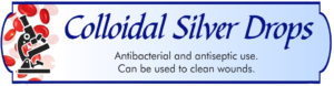Colloidal Silver Drops